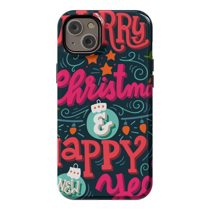 iPhone 14 Plus StrongFit Merry Christmas and Happy New Year 1 by ArtsCase