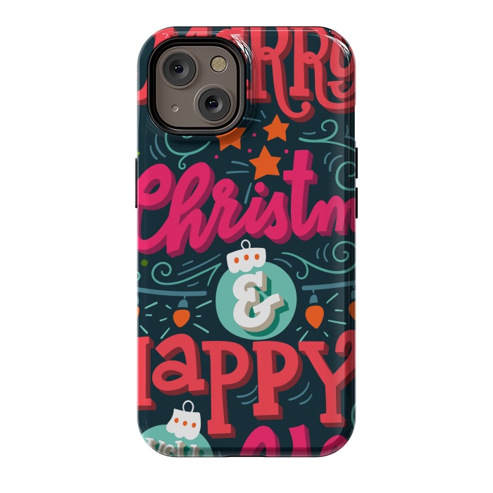iPhone 14 StrongFit Merry Christmas and Happy New Year 1 by ArtsCase