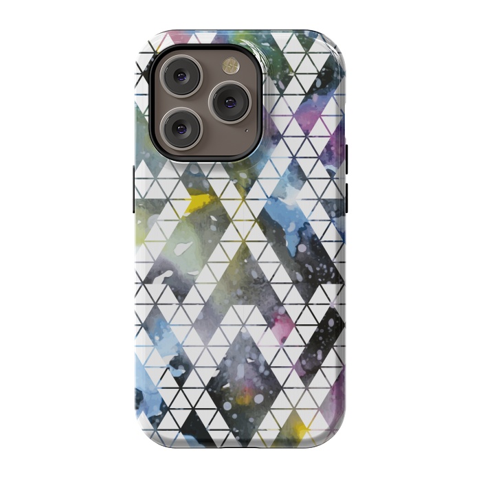 iPhone 14 Pro StrongFit Tribal Galaxy by ArtsCase
