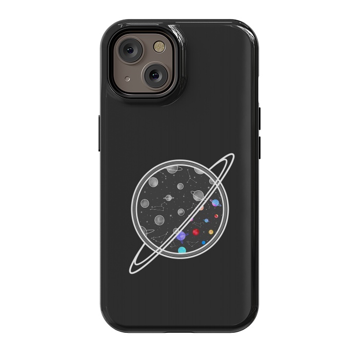 iPhone 14 StrongFit Aesthetic planets by Jms