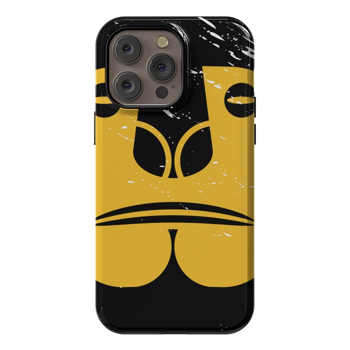 iPhone 14 Pro max StrongFit Angry Tikki by TMSarts