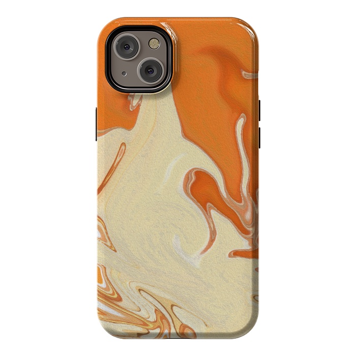 iPhone 14 Plus StrongFit Abstract Marble-IV by Creativeaxle