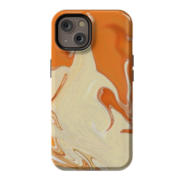 iPhone 14 StrongFit Abstract Marble-IV by Creativeaxle