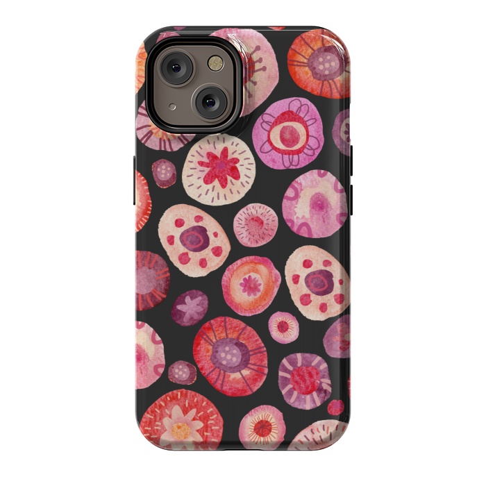 iPhone 14 StrongFit All the Flowers Dark by Nic Squirrell