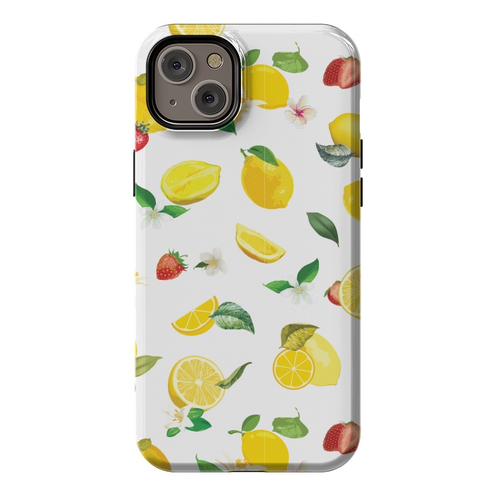 iPhone 14 Plus StrongFit Lemon & Strawberry by Bledi