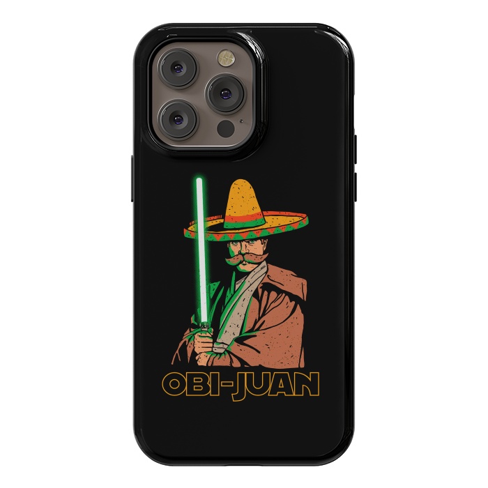iPhone 14 Pro max StrongFit Obi Juan Funny Mexican Sombrero Cinco de Mayo by Vó Maria