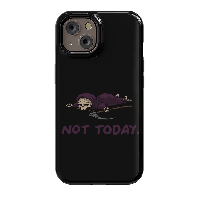 iPhone 14 StrongFit Not Today Death Tired Reaper by Vó Maria