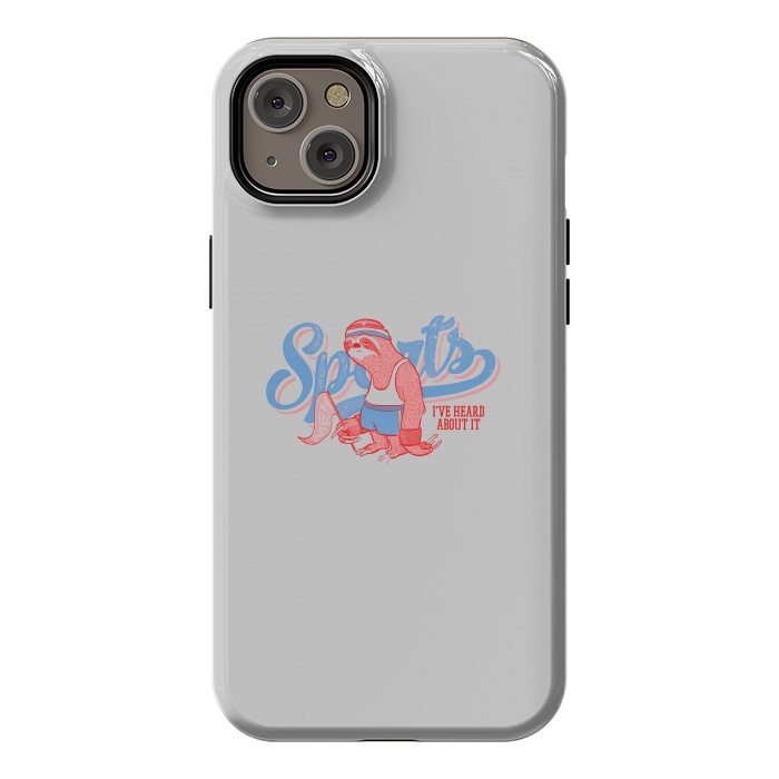iPhone 14 Plus StrongFit Sports Sloth by Vó Maria