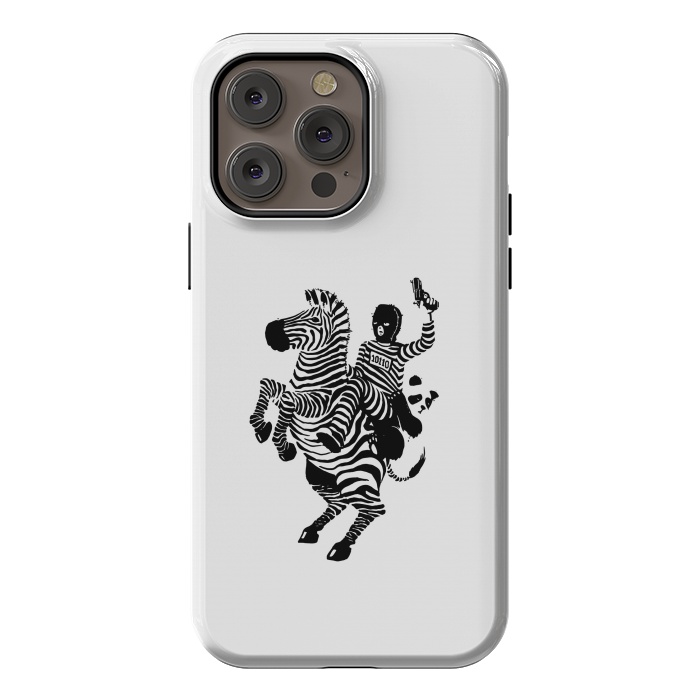 iPhone 14 Pro max StrongFit Zebra Ladrão Panda 2 by Vó Maria