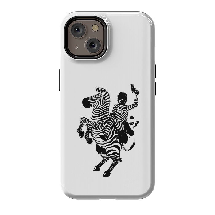 iPhone 14 StrongFit Zebra Ladrão Panda 2 by Vó Maria