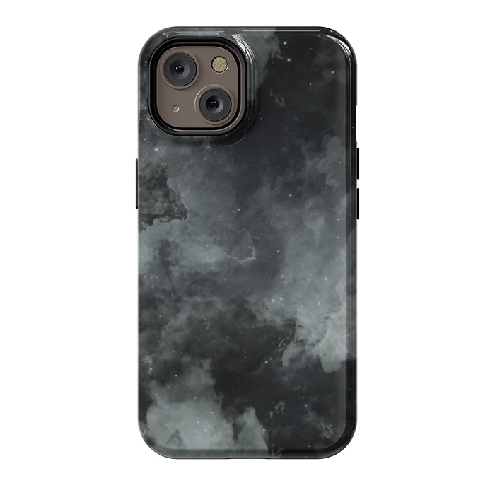 iPhone 14 StrongFit Aesthetic black galaxy  by Jms