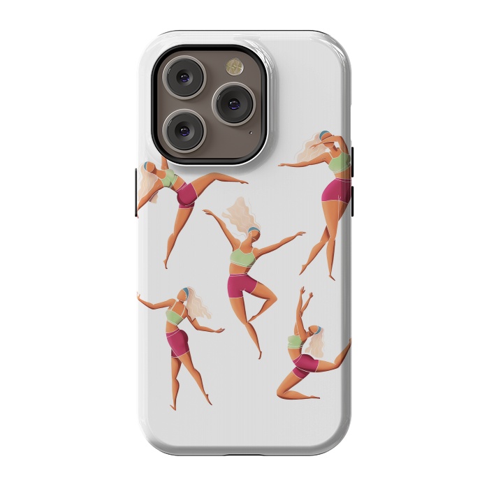 iPhone 14 Pro StrongFit Dance Girl 001 by Jelena Obradovic