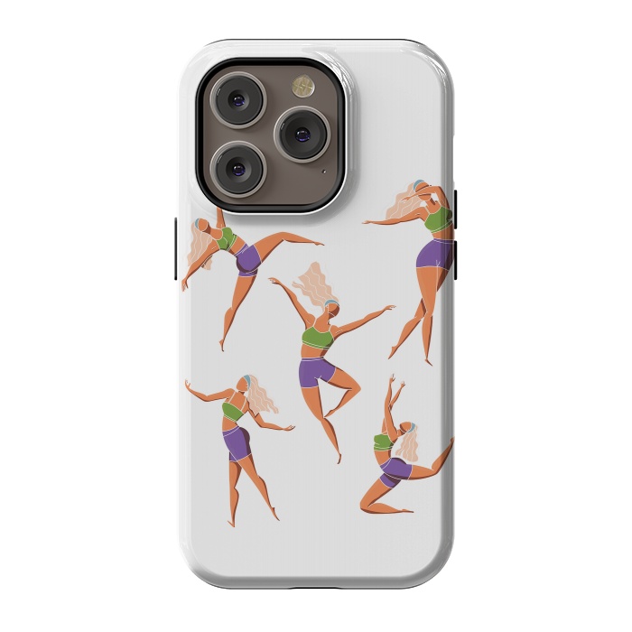 iPhone 14 Pro StrongFit Dance Girl 002 by Jelena Obradovic