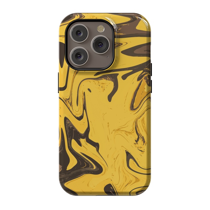 iPhone 14 Pro StrongFit Yellowest Abstract by Creativeaxle