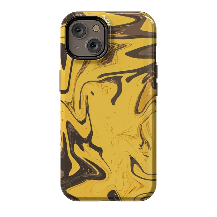iPhone 14 StrongFit Yellowest Abstract by Creativeaxle