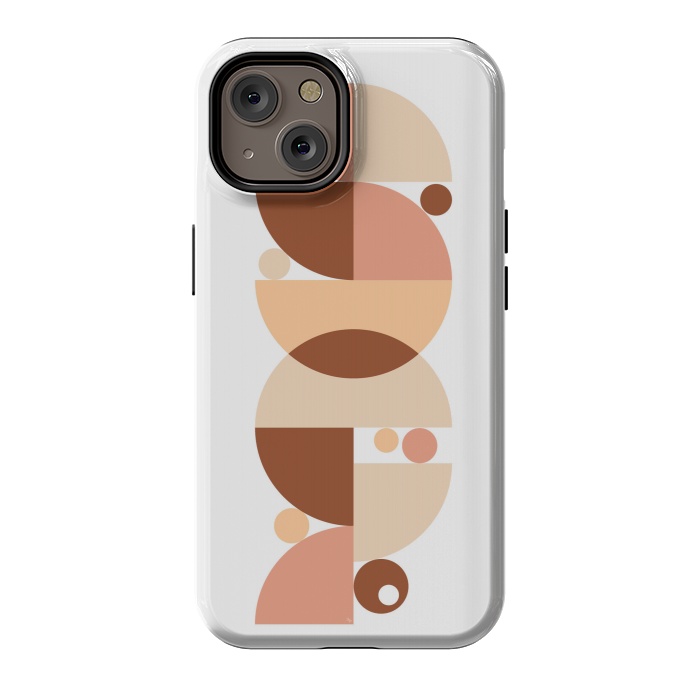 iPhone 14 StrongFit Retro graphic Terracota by Martina