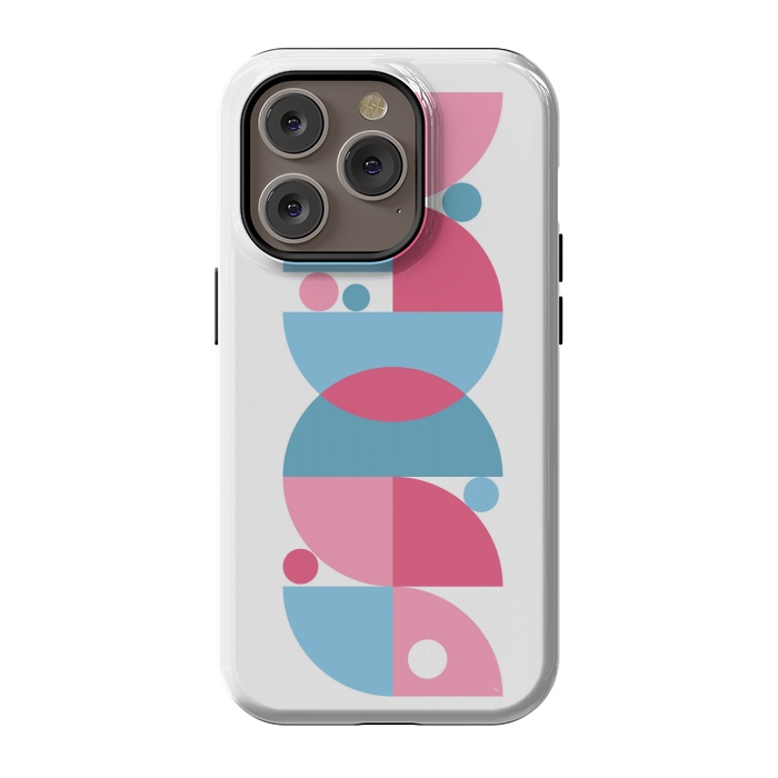 iPhone 14 Pro StrongFit Retro graphic Colourful by Martina