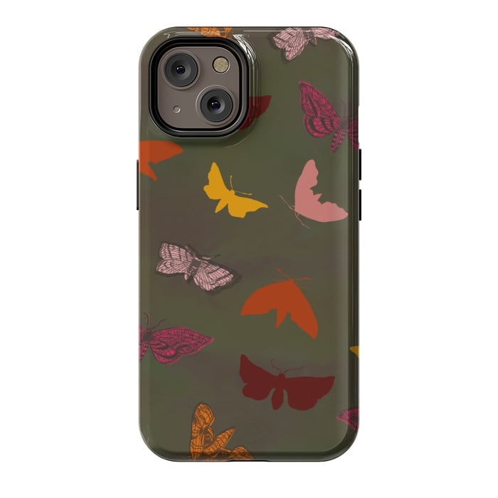 iPhone 14 StrongFit Butterflies & Moths by Lotti Brown
