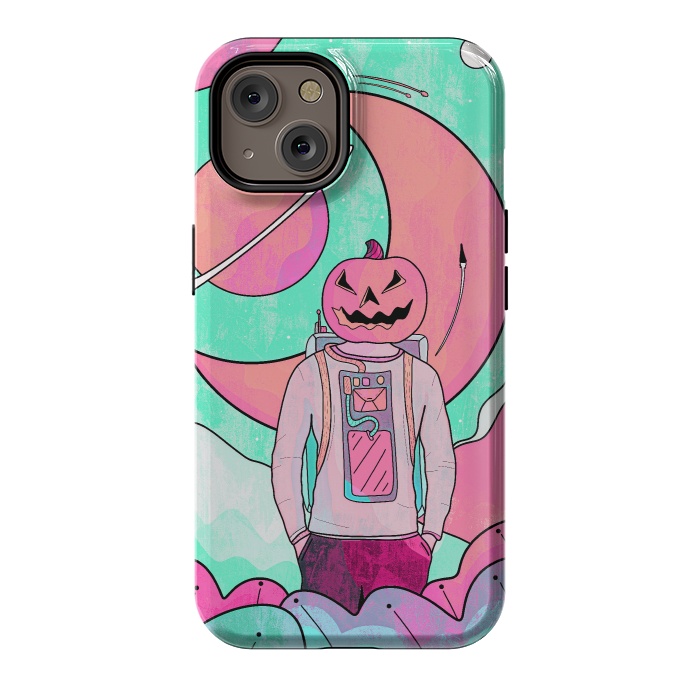 iPhone 14 StrongFit A Halloween world by Steve Wade (Swade)