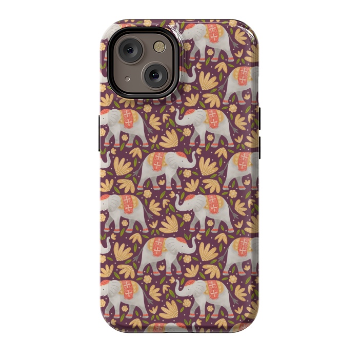 iPhone 14 StrongFit Majestic Elephants by Noonday Design