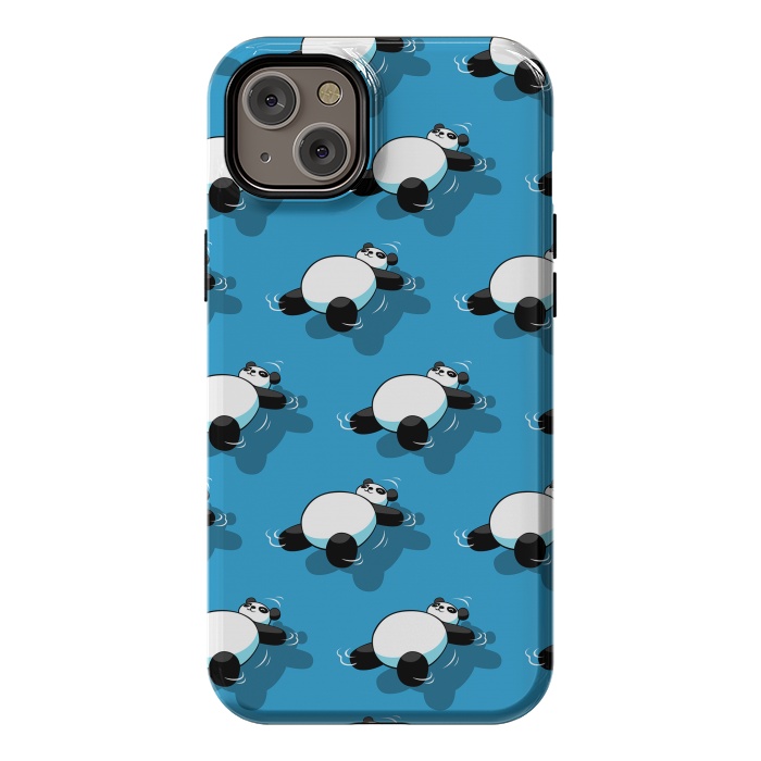iPhone 14 Plus StrongFit Panda sleeping in the sea by Alberto