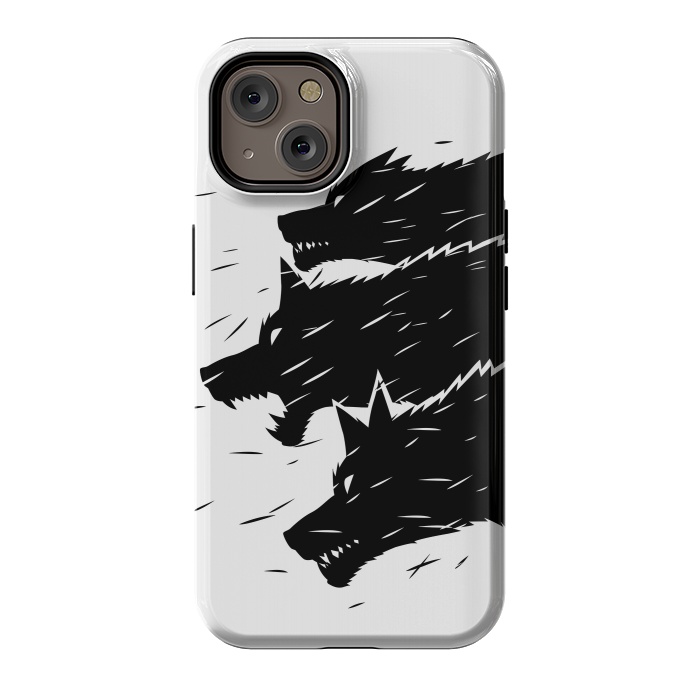 iPhone 14 StrongFit Three Wolves by Alberto