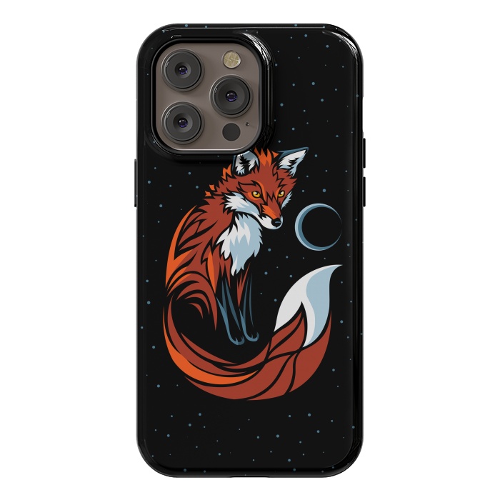 iPhone 14 Pro max StrongFit Tribal Fox by Alberto