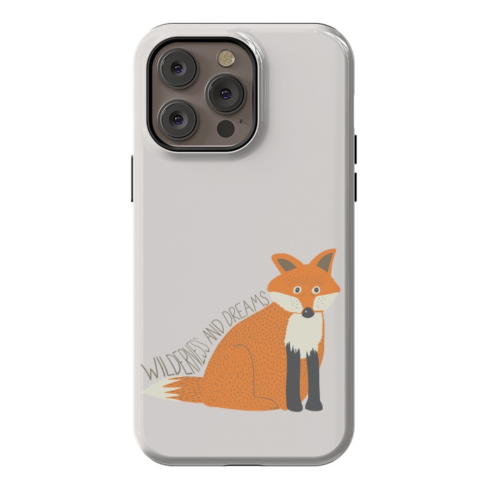 iPhone 14 Pro max StrongFit Wilderness and Dreams Fox by Edith May