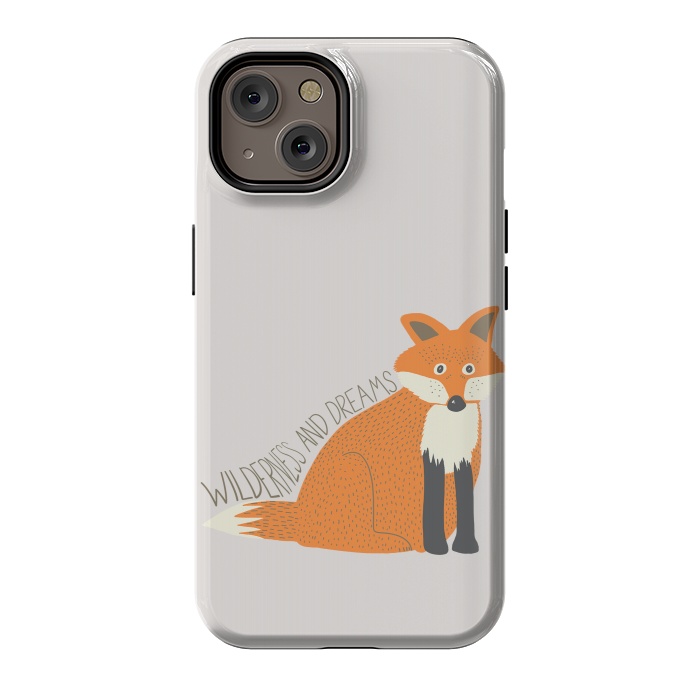 iPhone 14 StrongFit Wilderness and Dreams Fox by Edith May
