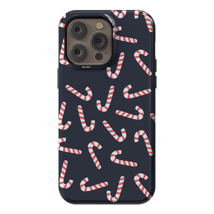 iPhone 14 Pro max StrongFit Candy Cane 02 by Jelena Obradovic