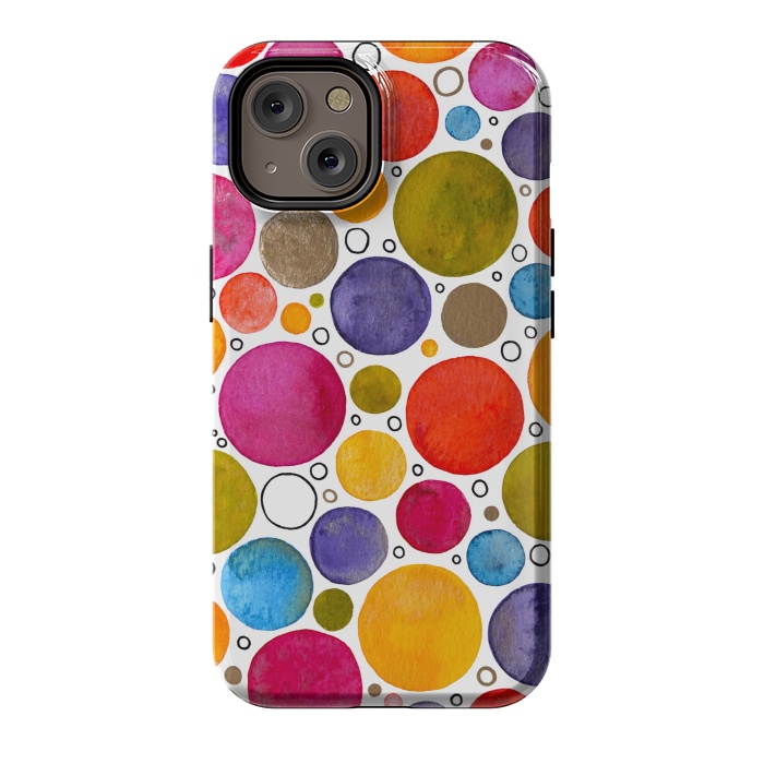 iPhone 14 StrongFit That's It, I'm Going Dotty by Paula Ohreen