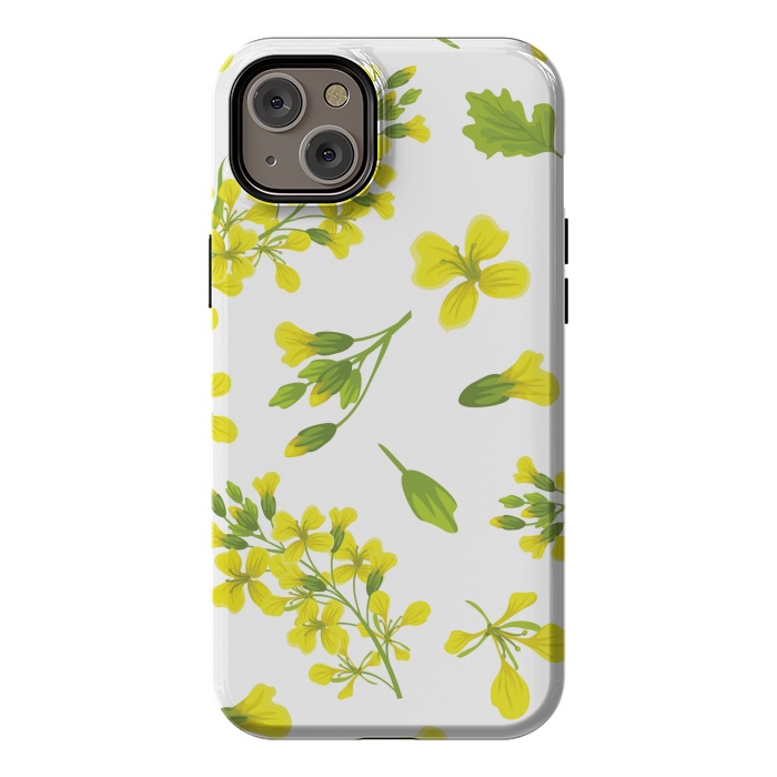 iPhone 14 Plus StrongFit cute yellow flowers 2 by MALLIKA