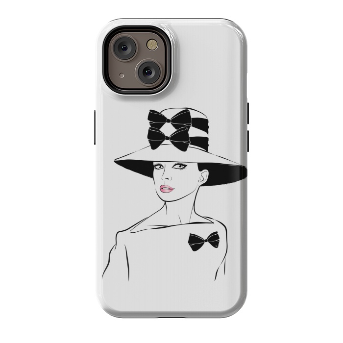 iPhone 14 StrongFit Elegant Lady Audrey by Martina
