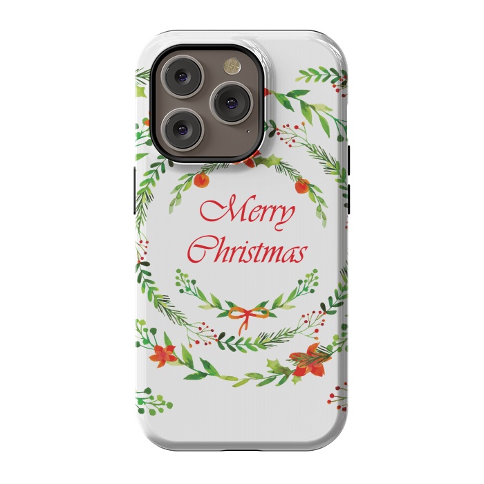 iPhone 14 Pro StrongFit merry christmas by MALLIKA