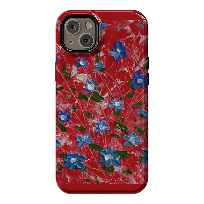 iPhone 14 Plus StrongFit Wildflowers art by ArtKingdom7