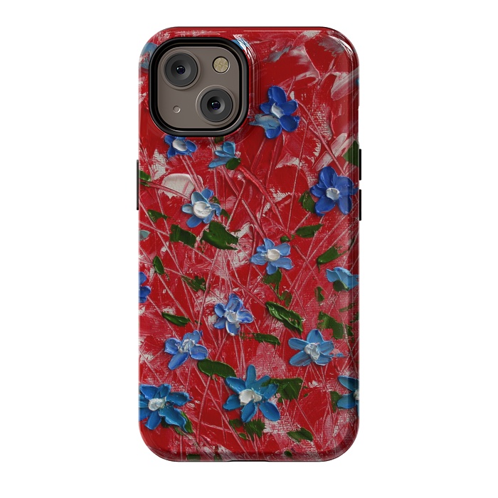 iPhone 14 StrongFit Wildflowers art by ArtKingdom7