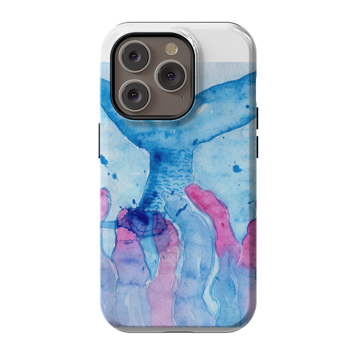 iPhone 14 Pro StrongFit Mermaid watercolor by ArtKingdom7