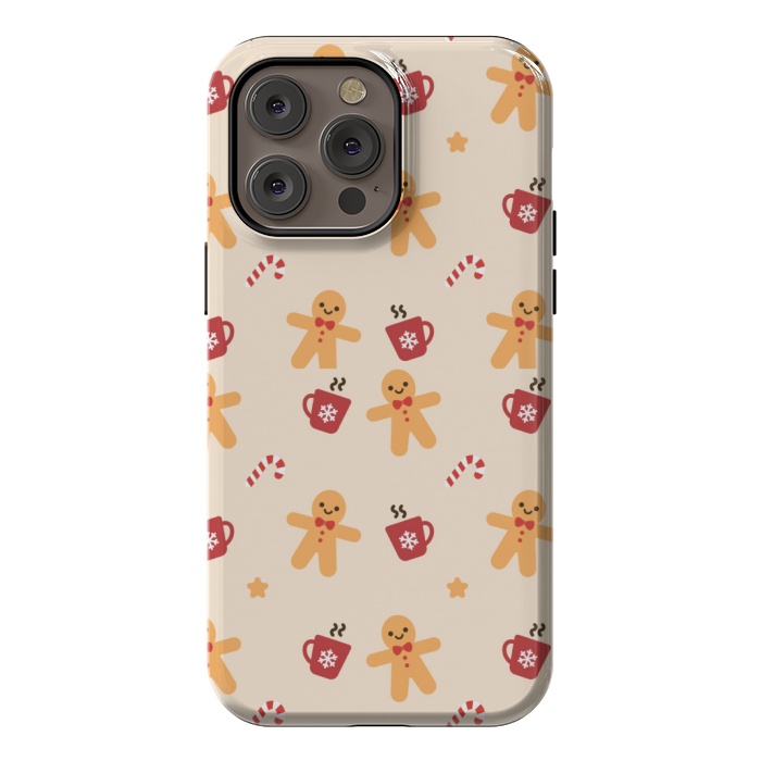 iPhone 14 Pro max StrongFit ginger bread love 3  by MALLIKA