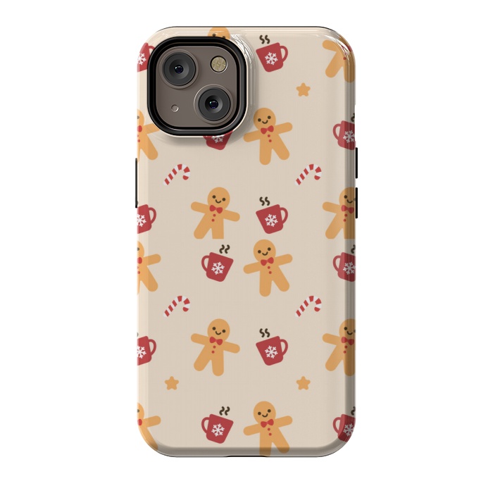 iPhone 14 StrongFit ginger bread love 3  by MALLIKA