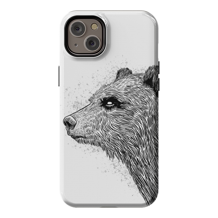 iPhone 14 Plus StrongFit Sketch Bear by Alberto