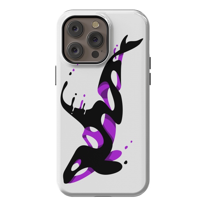 iPhone 14 Pro max StrongFit Liquid Killer Whale by Alberto
