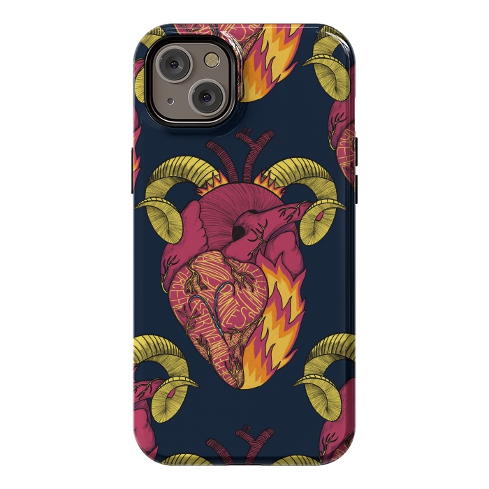 iPhone 14 Plus StrongFit Aries Heart by Ranggasme
