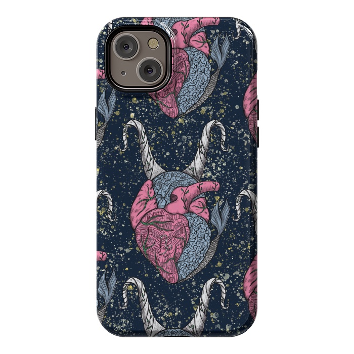 iPhone 14 Plus StrongFit Capricorn Heart by Ranggasme