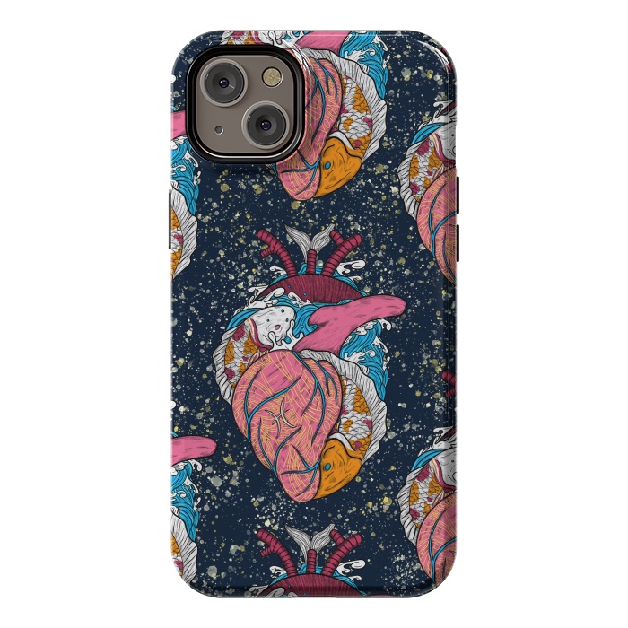 iPhone 14 Plus StrongFit Pisces Heart by Ranggasme