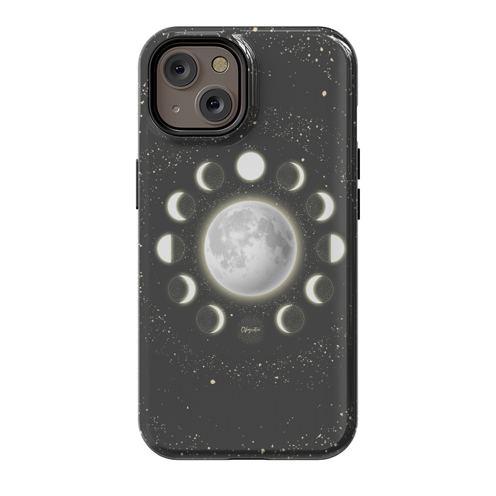 iPhone 14 StrongFit Telescope Dreamy Shine-Phases of the Moon by ''CVogiatzi.