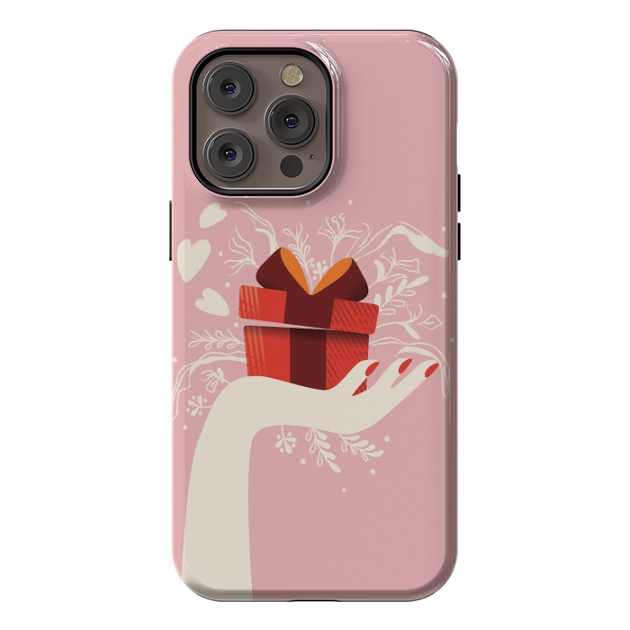 iPhone 14 Pro max StrongFit Love gift, Happy Valentine's Day by Jelena Obradovic