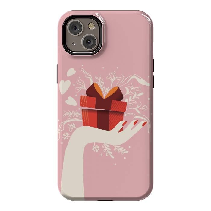 iPhone 14 Plus StrongFit Love gift, Happy Valentine's Day by Jelena Obradovic