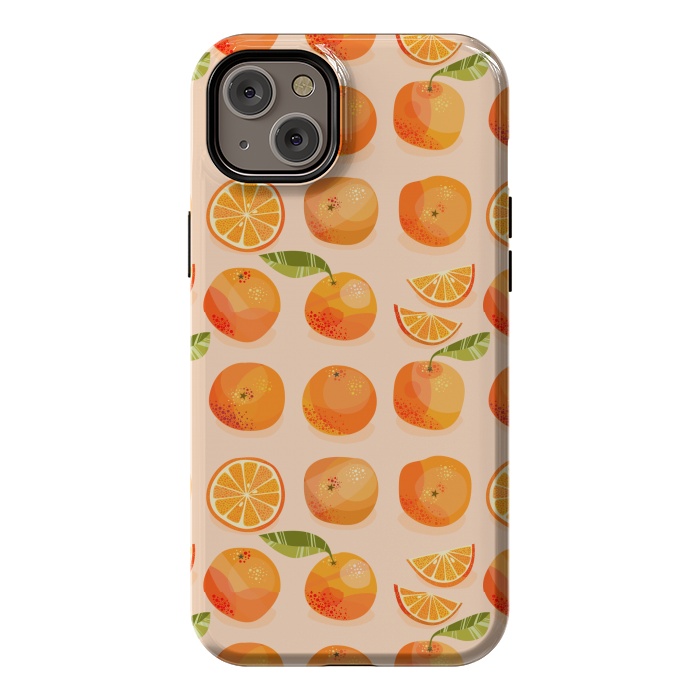 iPhone 14 Plus StrongFit Oranges by Nic Squirrell