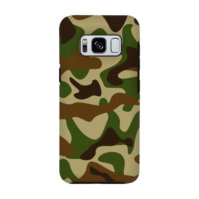Galaxy S8 StrongFit Fashion Camouflage  by ArtsCase