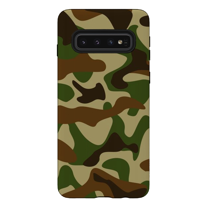 Galaxy S10 StrongFit Fashion Camouflage  by ArtsCase
